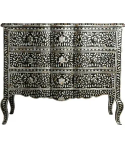 Mother of Pearl Inlay 3 Drawer Chest
