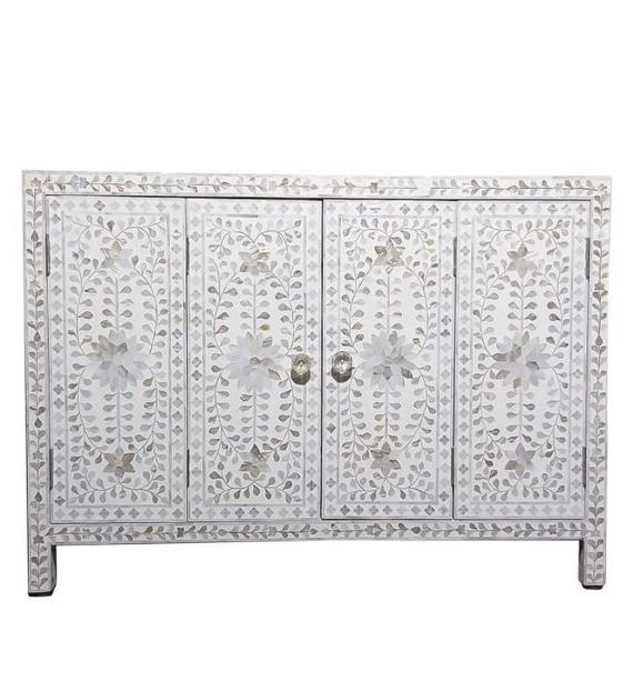 Buy Mother of Pearl Inlay Floral Sideboard