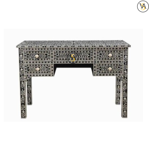 Bone Inlay Console Table