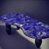 Lapis lazuli marble table , lapis lazuli coffee table , lapis lazuli table top home Decore