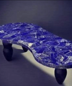 Lapis lazuli marble table , lapis lazuli coffee table , lapis lazuli table top home Decore