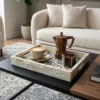 Mother of Pearl Inlay Star Pattern Tray