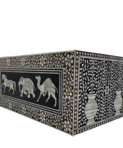 handmade bone inlay coffee table