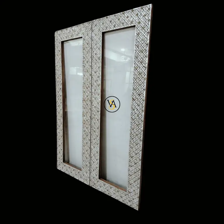 luxurious-mother-of-pearl-double-door-side-view