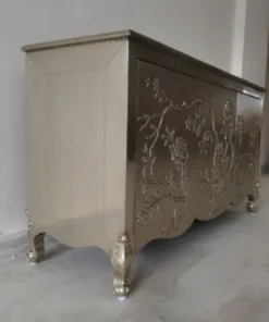 German silver cabinet for living room and dining room