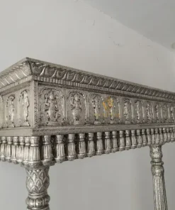 German silver pooja mandir with 12 vishnu avatars